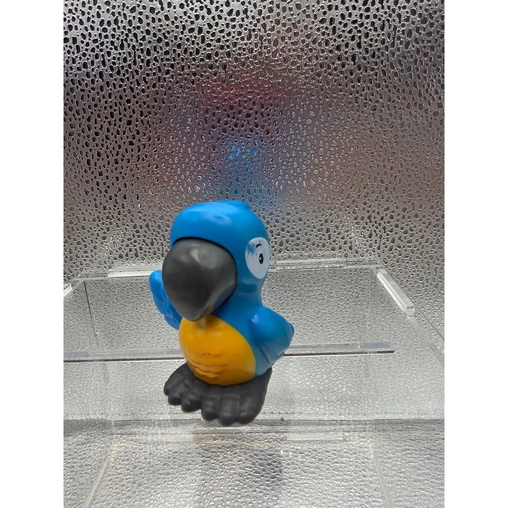 Fisher-Price Little People Go Wild Safari Blue Parrot Toucan Bird Loose Figure